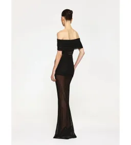 Effie Kats Windsor Gown Black Size XS 6-8 AU for rent on The Volte - image 3
