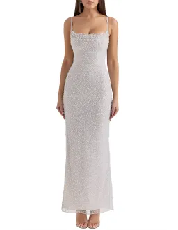 House of CB Calla Maxi Dress Nimbus Cloud Size L / AU 12 for rent on The Volte - image 1