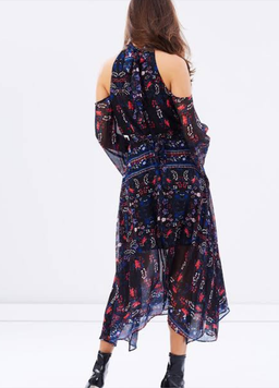 Ministry Of Style Olesya Midi Dress Size 6 for rent on The Volte - image 3