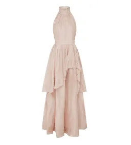 Aje Sienna Dress in Blush Size 10 for rent on The Volte - image 4