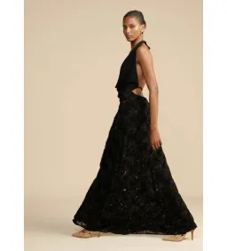 Arcina Ori Adriana Maxi Dress Black Size XS/AU 6 for rent on The Volte - image 4