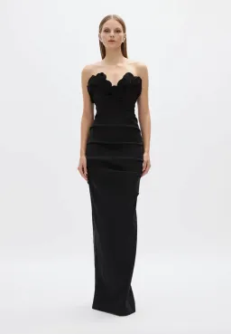 Rachel Gilbert Ren Gown Dress Black Size 1 / AU 8 for rent on The Volte - image 1