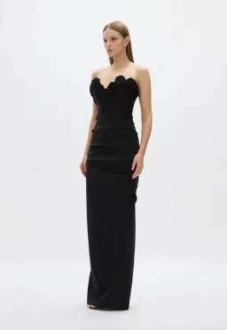 Rachel Gilbert Ren Gown Dress Black Size 1 / AU 8 for rent on The Volte - image 3