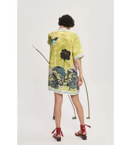 Rochester Mini Shirtdress Multi Size 10 for rent on The Volte - image 3