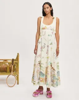 Alemais Anouk Ballet Sundress Print Size AU 10  for rent on The Volte - image 1