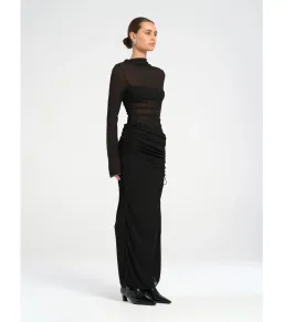 Benni Mable Maxi Dress Black Size 8 for rent on The Volte - image 2