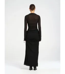Benni Mable Maxi Dress Black Size 8 for rent on The Volte - image 3