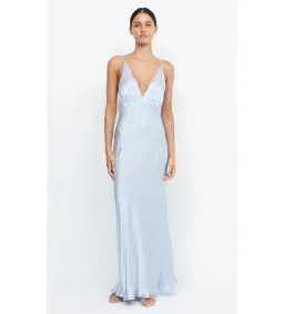 Bec and Bridge Moon Dance V Maxi in Dusty Blue Size AU 8 for rent on The Volte - image 1