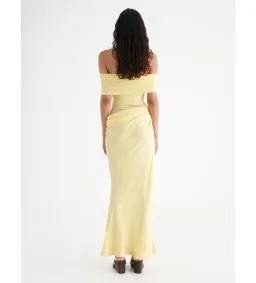Benni Nico Maxi Dress Butter Size AU 6 for rent on The Volte - image 3