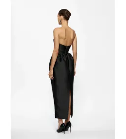 Effie Kats Lillia Midi Dress in Black Size XS 6 for rent on The Volte - image 3