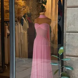 Raphaella Santana Ophelia Maxi Dress Pink Size AU8 for rent on The Volte - image 9
