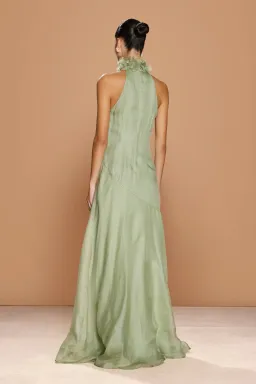 Sonya Moda Noelle Maxi Gown Green Size 8 for rent on The Volte - image 2