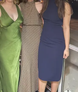 Camilla and Marc Backless Mini Dress Navy Size 10 for rent on The Volte - image 2