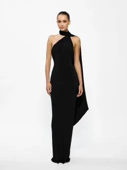 Effie Kats Haven Maxi Dress Black Size AU 8 for rent on The Volte - image 1