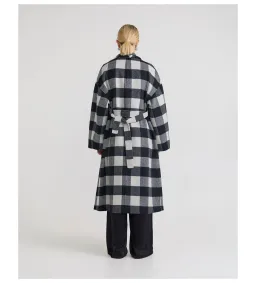 Oxford Alex Double Face Wool Coat Multi One Size for rent on The Volte - image 4
