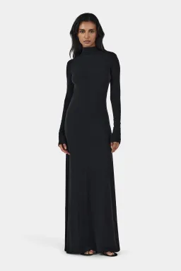 Hansen and Gretel Daphne Maxi Dress Black Size 10 for rent on The Volte - image 3