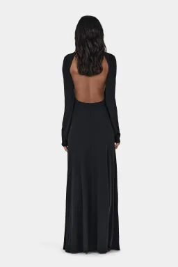 Hansen and Gretel Daphne Maxi Dress Black Size 10 for rent on The Volte - image 5
