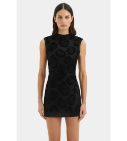 Sir the Label Vittoria Mini Dress Midnight Floral Size 8  for rent on The Volte - image 2