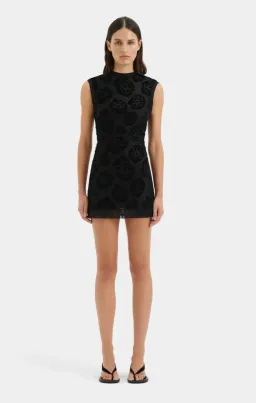 SIR Vittoria Mini Dress Black Size AU 10  for rent on The Volte - image 1