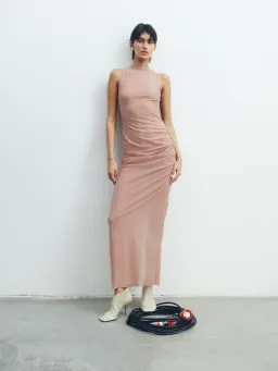 Sir the Label Ruby Open Back Gown Light Tan Size AU 8 for rent on The Volte - image 4