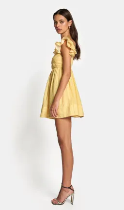 Sofia the Label Luna Baby Dress Yellow Size 8  for rent on The Volte - image 2