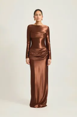 Tojha Adleigh Maxi Dress Sierra Size 10 for rent on The Volte - image 1