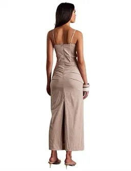 Sovere Studio Beguile Dress Milk Tea Size 14 for rent on The Volte - image 8
