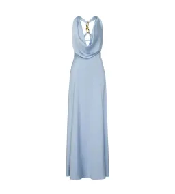 Manning Cartell Charmed Cowl Slip Maxi Dress Dove Blue Size AU 6 for rent on The Volte - image 6