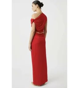 Camilla and Marc Annalise Maxi Dress in Scarlet Size 10  for rent on The Volte - image 3