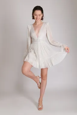 SABINA MUSAYEV Mars Dress in White Size 8/S for rent on The Volte - image 4