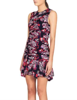 Camilla and Marc Grenadine Ruched Mini Dress in Print Size AU 8  for rent on The Volte - image 2