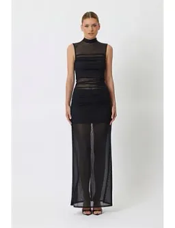 Bianca And Bridgett Ramona Maxi Dress in Black Size 10/L for rent on The Volte - image 1