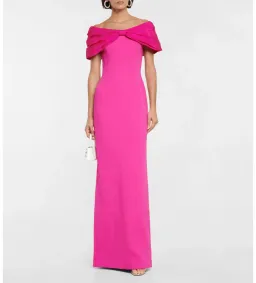 Rebecca Vallance Cupids Bow Gown Maxi Dress in Pink Size Small/ AU 8 for rent on The Volte - image 1