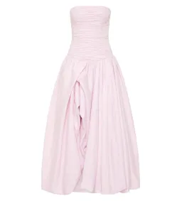 Aje Violette Bubble Hem Maxi Dress Pastel Pink Size AU 12 for rent on The Volte - image 6