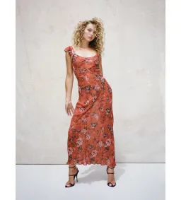 Realisation Par Lila Maxi Dress in Rosa Size AU 8  for rent on The Volte - image 1