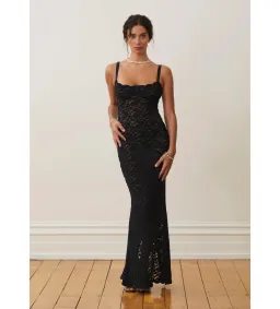 Arcina Ori Margot Dress in Black Size S / AU 8 for rent on The Volte - image 1