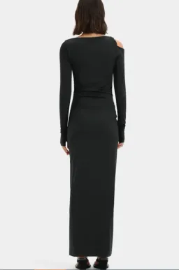 Sir Elm Long Sleeve Midi in Black Size 6 for rent on The Volte - image 4
