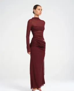 BENNI Mable Maxi Dress Plum Size S AU 8 for rent on The Volte - image 2