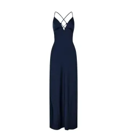 Manning Cartell Navy Time To Shine Slip Maxi Dress in Blue Size AU 6 for rent on The Volte - image 3