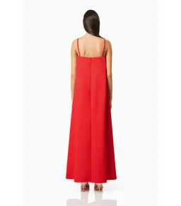Elliatt Buttercup Embroided Maxi Dress Red Size AU 10 for rent on The Volte - image 5