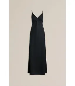 Scanlan Theodore Parachute Cotton Strappy Maxi Dress Black Size AU 6 for rent on The Volte - image 6