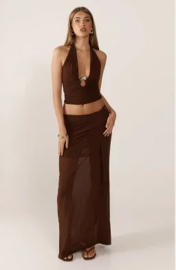 Ance Gria Nellie Set Brown Size 8/S for rent on The Volte - image 2