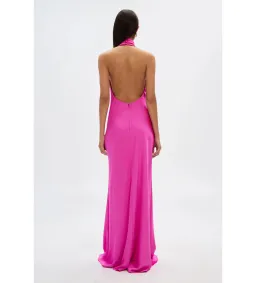 MISHA Evianna Satin Gown Pink Size 10 for rent on The Volte - image 3