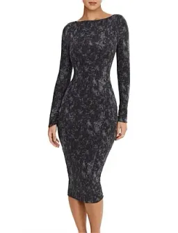 Mistress Rocks Distressed Open Back Midi Dress Size 8/XS for rent on The Volte - image 2