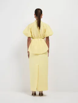 Sheike Rose Garden Shirt Yellow Size 6  for rent on The Volte - image 3