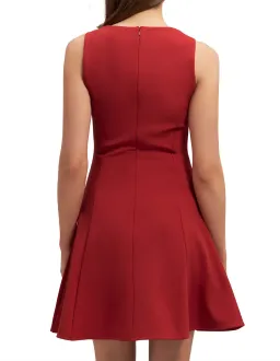 Guess Flare Arianna Mini Dress Red Size 10/M for rent on The Volte - image 5