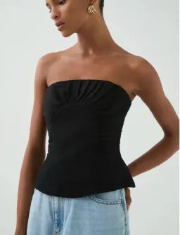 Aje Otta Bustier Black Size 6  for rent on The Volte - image 4