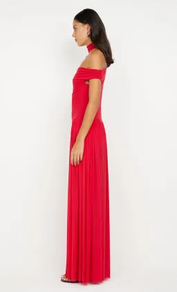 Bec & Bridge Deija Offshoulder Maxi Dress Strawberry Size 12 for rent on The Volte - image 4