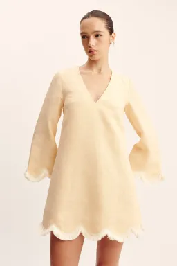 Posse the Label Essie Mini Kaftan Dusty Citron Size 10 for rent on The Volte - image 2