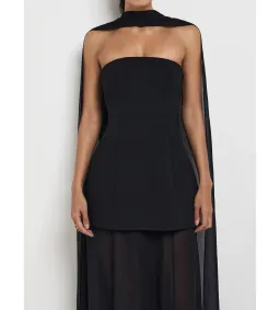Sheike Marissa Maxi Dress Black Size AU 8 for rent on The Volte - image 4